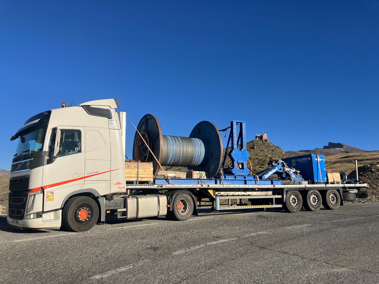 Maquinaria industrial (maquinaria telesferico)