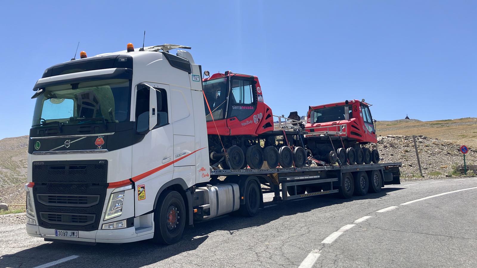 Maquinaria pesada (máquinas pisanieves)